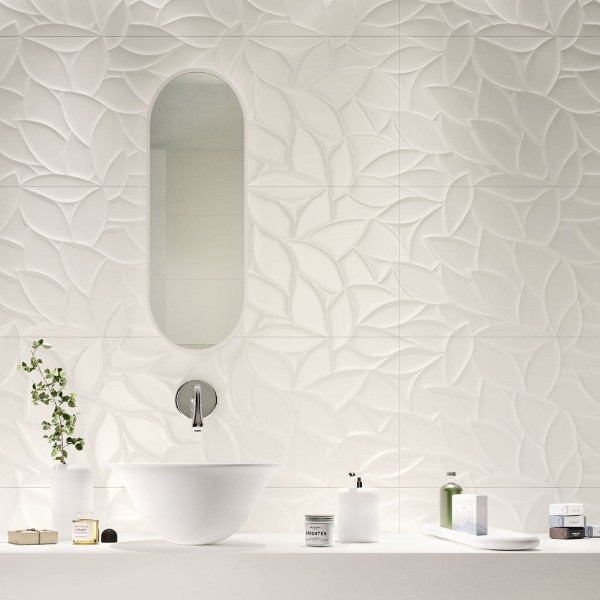 Marazzi Essenziale - Ceramica bianca per bagni